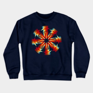 Geometric Planes Crewneck Sweatshirt